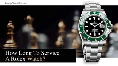 how long does watch servicing take rolex submariner|Rolex wait times 2024.